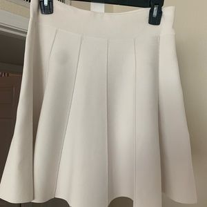 White tennis skirt
